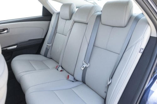 2018 Toyota Avalon Limited Sedan Rear Interior Shown