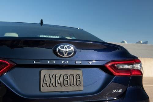 2021 Toyota Camry XLE Sedan Rear Badge