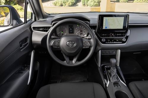2023 Toyota Corolla Cross Hybrid S 4dr SUV Steering Wheel Detail