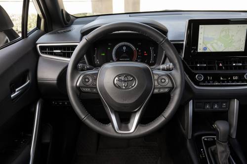 2023 Toyota Corolla Cross Hybrid XSE 4dr SUV Steering Wheel Detail