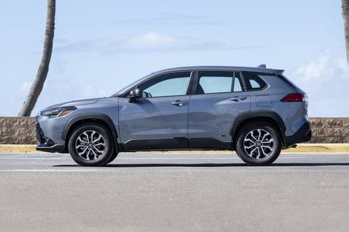 2025 Toyota Corolla Cross Hybrid S 4dr SUV Profile