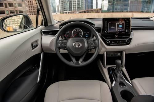 2025 Toyota Corolla Cross L 4dr SUV Steering Wheel Detail