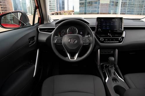 2025 Toyota Corolla Cross LE 4dr SUV Steering Wheel Detail