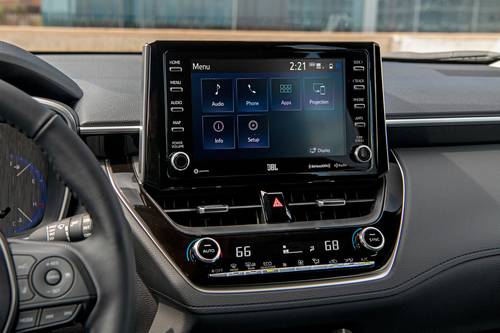 2025 Toyota Corolla Cross XLE 4dr SUV Center Console