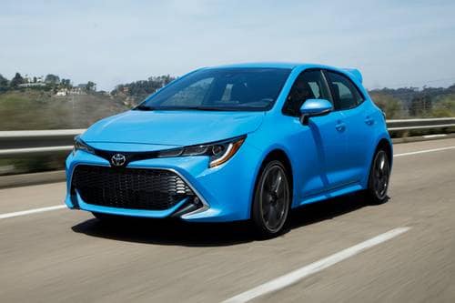 2019 Toyota Corolla Hatchback XSE 4dr Hatchback Exterior. Options Shown.