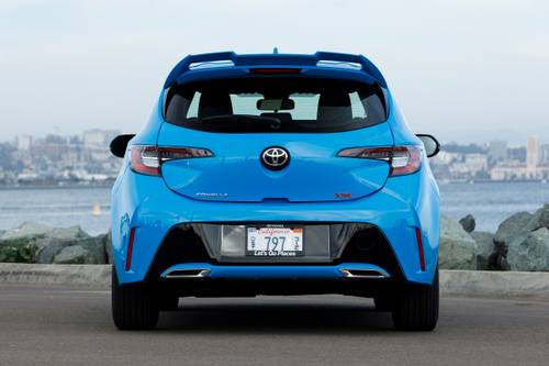 2019 Toyota Corolla Hatchback XSE 4dr Hatchback Exterior. Options Shown.