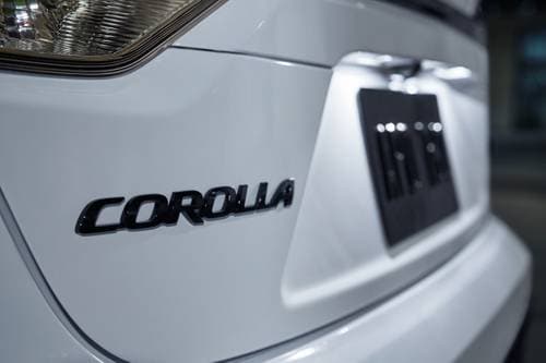 Toyota Corolla Hatchback SE Nightshade Edition 4dr Hatchback Rear Badge