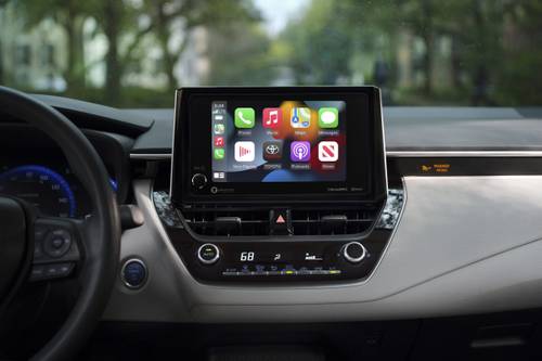 2023 Toyota Corolla Hatchback SE 4dr Hatchback Center Console Shown