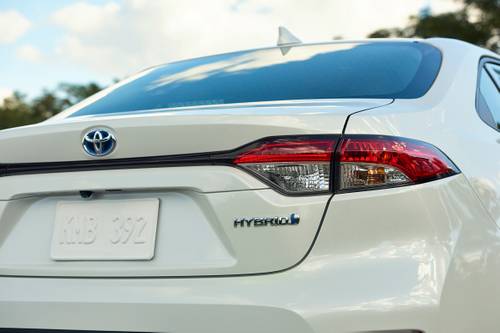 Toyota Corolla Hybrid LE Sedan Rear Badge