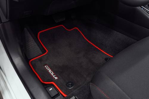 Toyota Corolla Hybrid SE Sedan Interior Detail. Infrared Package Shown.