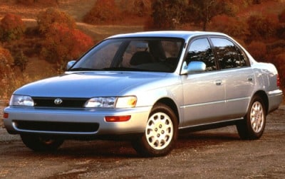 1994 Toyota Corolla Le Sedan 1 8l 4 Cyl 4 Speed Automatic