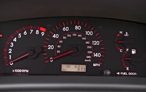 2005 Toyota Corolla XRS Gauge Cluster