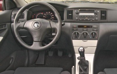 Used 2006 Toyota Corolla S Sedan Review Ratings Edmunds 2006 Toyota Corolla Xrs Dash