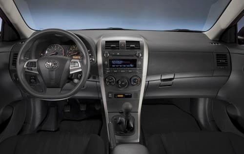 2011 Toyota Corolla S Dashboard