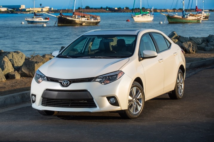 The Toyota Corolla has the lowest maintenance costs to 100,000 miles. Having two years of free maintenance keeps costs down.