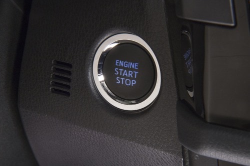 2014 Toyota Corolla Sedan S Ignition Button Detail