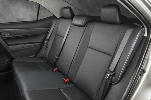 2014 Toyota Corolla Sedan S Rear Interior