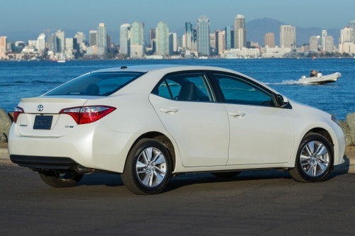 2016 Toyota Corolla LE Eco Premium Sedan Exterior Shown