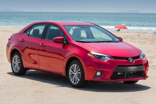 2016 Toyota Corolla LE Sedan Exterior Shown