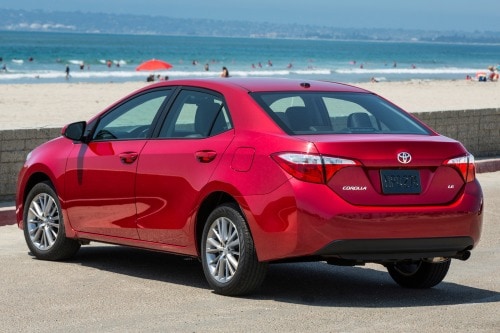 2016 Toyota Corolla LE Sedan Exterior Shown