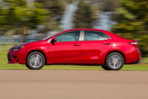 2016 Toyota Corolla LE Sedan Exterior Shown