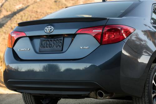Toyota Corolla XSE Sedan Rear Badge