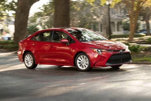 Toyota Corolla LE Sedan Exterior Shown