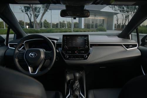 2021 Toyota Corolla XSE Apex Edition Sedan Dashboard