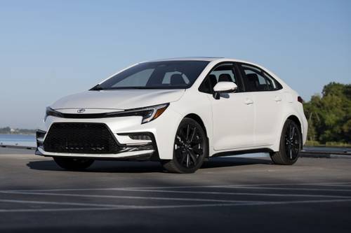 Toyota Corolla XSE Sedan Exterior Shown