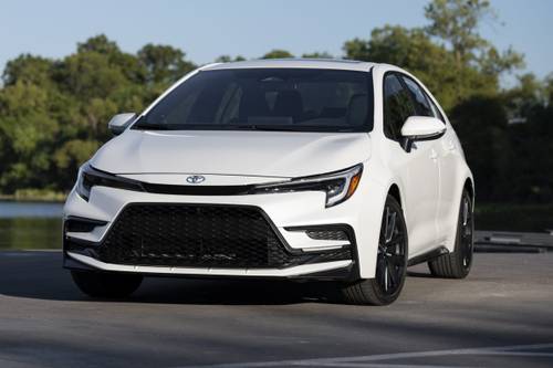 Toyota Corolla XSE Sedan Exterior Shown