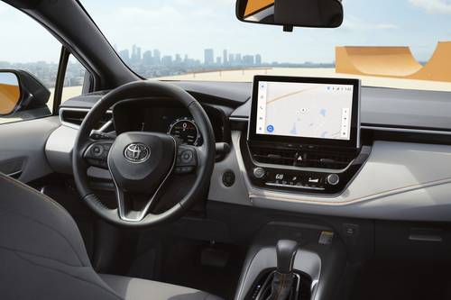 2025 Toyota Corolla FX Sedan Steering Wheel Detail