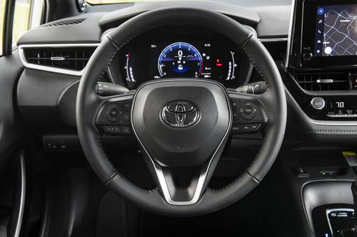 2025 Toyota Corolla XSE Sedan Steering Wheel Detail