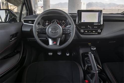 2023 Toyota GR Corolla Circuit 4dr Hatchback Steering Wheel Detail