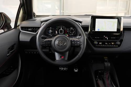 2025 Toyota GR Corolla Premium Plus 4dr Hatchback Steering Wheel Detail
