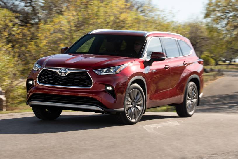 2021 Toyota Highlander Hybrid S, Used Cars With 3rd Row Seating And Good Gas Mileage