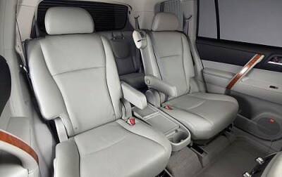Used 2008 Toyota Highlander Base Suv Review Ratings Edmunds 2008 Toyota Highlander Limited Rear Interior