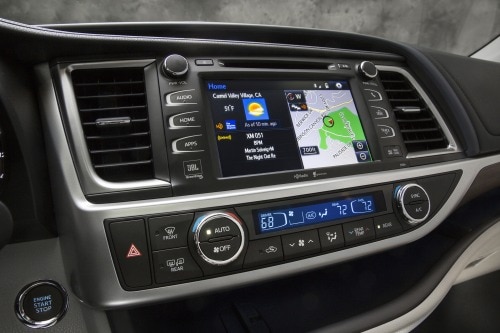2016 Toyota Highlander Limited Platinum 4dr SUV Center Console