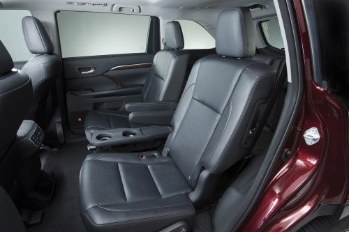 2016 Toyota Highlander Limited Platinum 4dr SUV Rear Interior