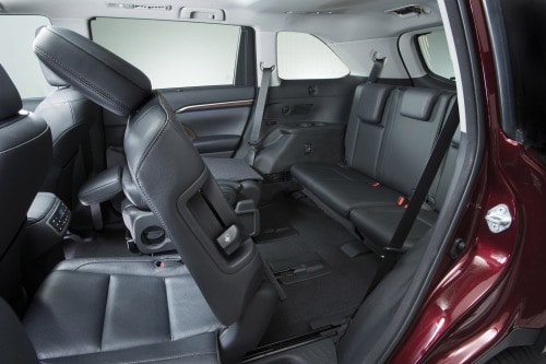 2016 Toyota Highlander Limited Platinum 4dr SUV Rear Interior