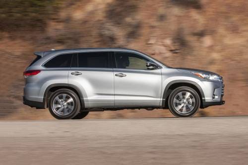 Toyota Highlander XLE 4dr SUV Exterior Shown