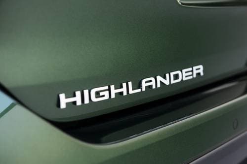 Toyota Highlander Limited 4dr SUV Rear Badge