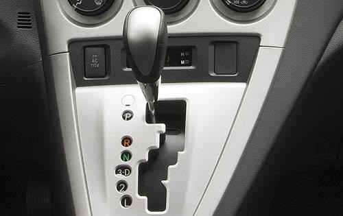 2009 Toyota Matrix S Center Console