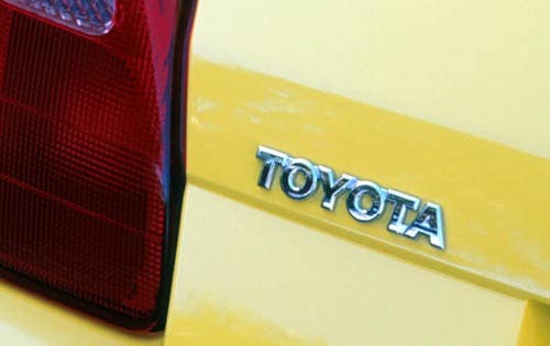 2000 Toyota MR2 Spyder Rear Badging
