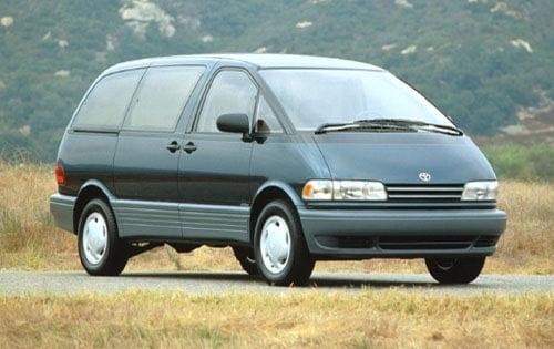 Used 1995 Toyota Previa Minivan Review 