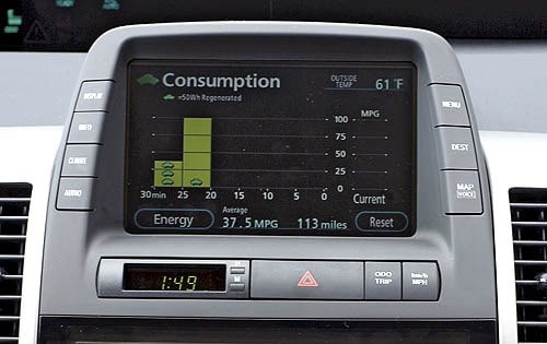 2006 Toyota Prius Center Console