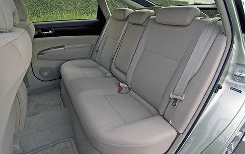 2006 Toyota Prius Rear Interior