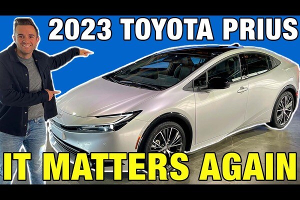 The New Toyota Prius Just Got Hot | 2023 Toyota Prius First Look | More Power, Style & Efficiency
