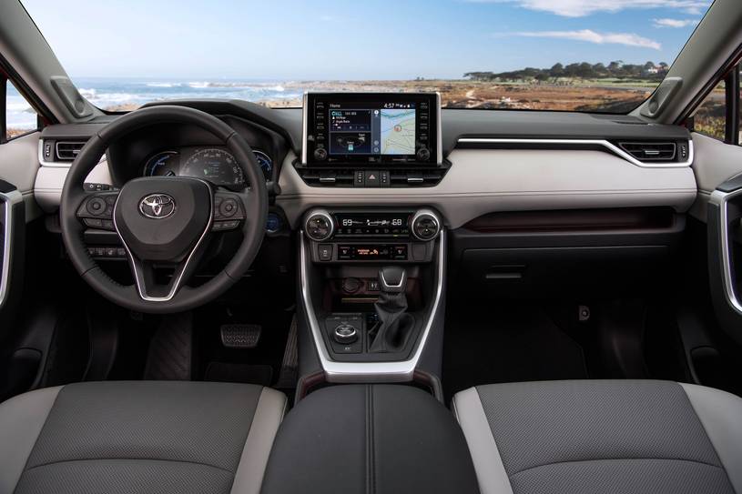 2021 Toyota RAV4 Hybrid dashboard