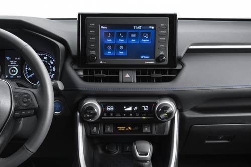 2025 Toyota RAV4 Hybrid SE 4dr SUV Center Console