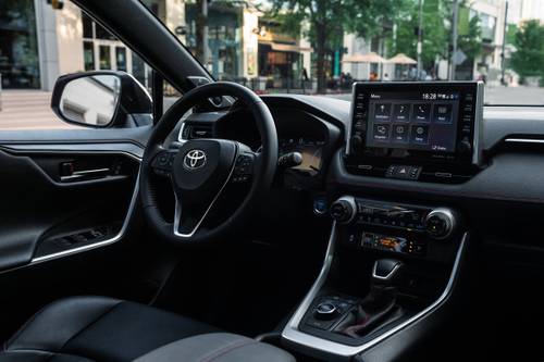 Toyota RAV4 Prime XSE 4dr SUV Steering Wheel Detail